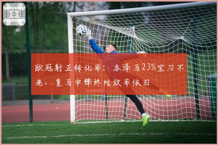 欧冠射正转化率：本泽马23%宝刀不老，皇马中锋终结效率依旧
