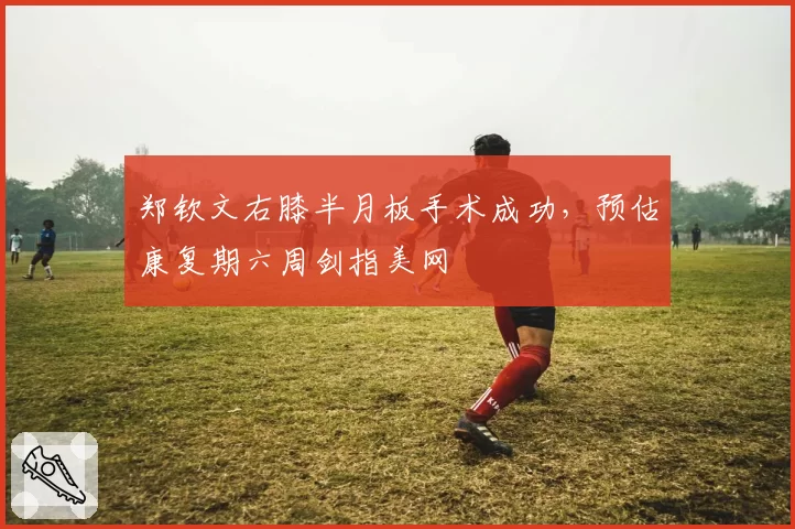 郑钦文右膝半月板手术成功，预估康复期六周剑指美网